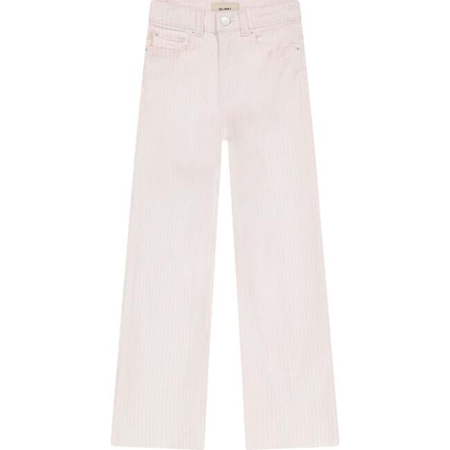 Lily Wide Leg Girl, Pink Stripe