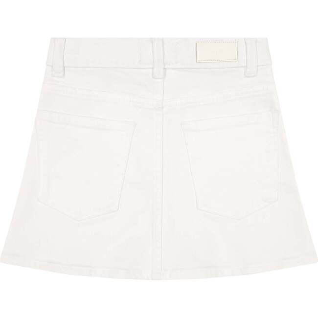 Jenny Mini Skirt Girl, White - Skirts - 2