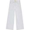 Lily Wide Leg Girl, Nautical Stripe - Jeans - 1 - thumbnail
