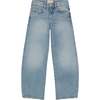 Lilia Barrel Vintage Toddler Girl, Lt Island Park - Jeans - 1 - thumbnail