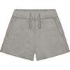 Lucy Pull On Short Toddler Girl, Heather Grey - Shorts - 1 - thumbnail