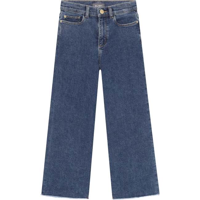 Lily Performance Wide Leg Denim Pants, Adams