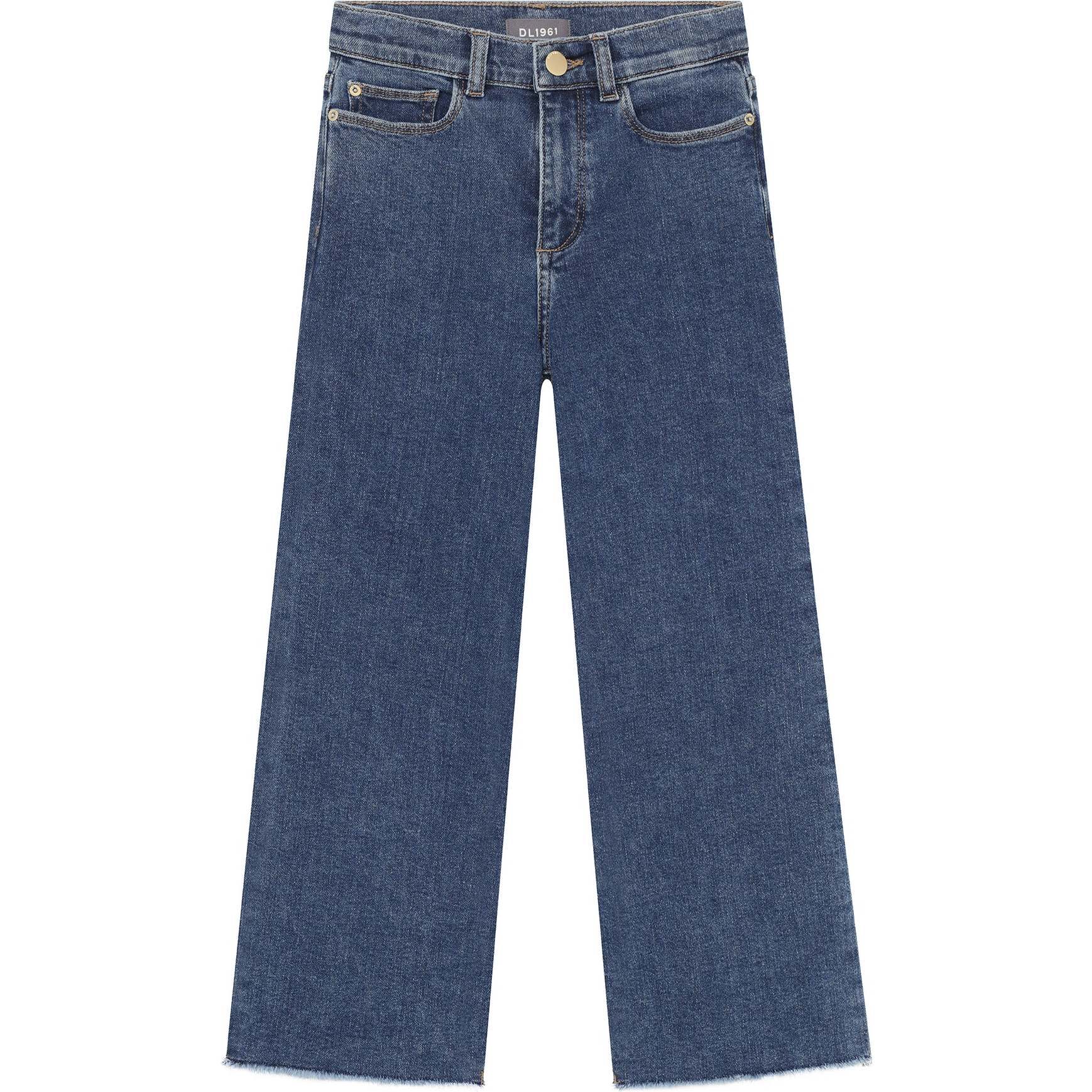 Lily Performance Wide Leg Denim Pants, Adams - Jeans - 1
