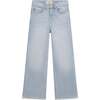 Lily Wide Leg Jeans, Poolside - Jeans - 1 - thumbnail