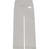 Lily Drawstring Wide Leg Pull-On Pant, Grey - Pants - 2