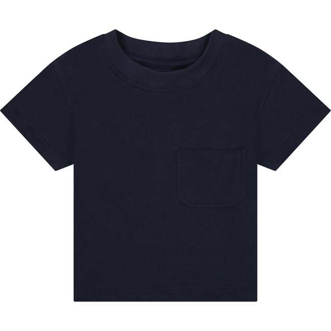 Classic Fit Crew Neck Short Sleeve T-Shirt, Marine