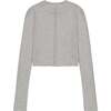 Polo Shirt Long Sleeve, Heather Grey - Polo Shirts - 2