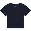 Classic Fit Crew Neck Short Sleeve T-Shirt, Marine - T-Shirts - 2