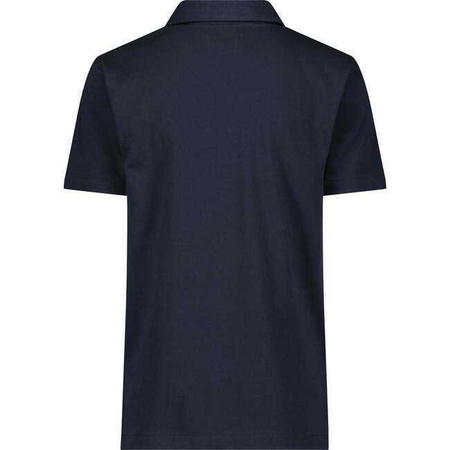 Polo Shirt Short Sleeve, Marine - Polo Shirts - 2