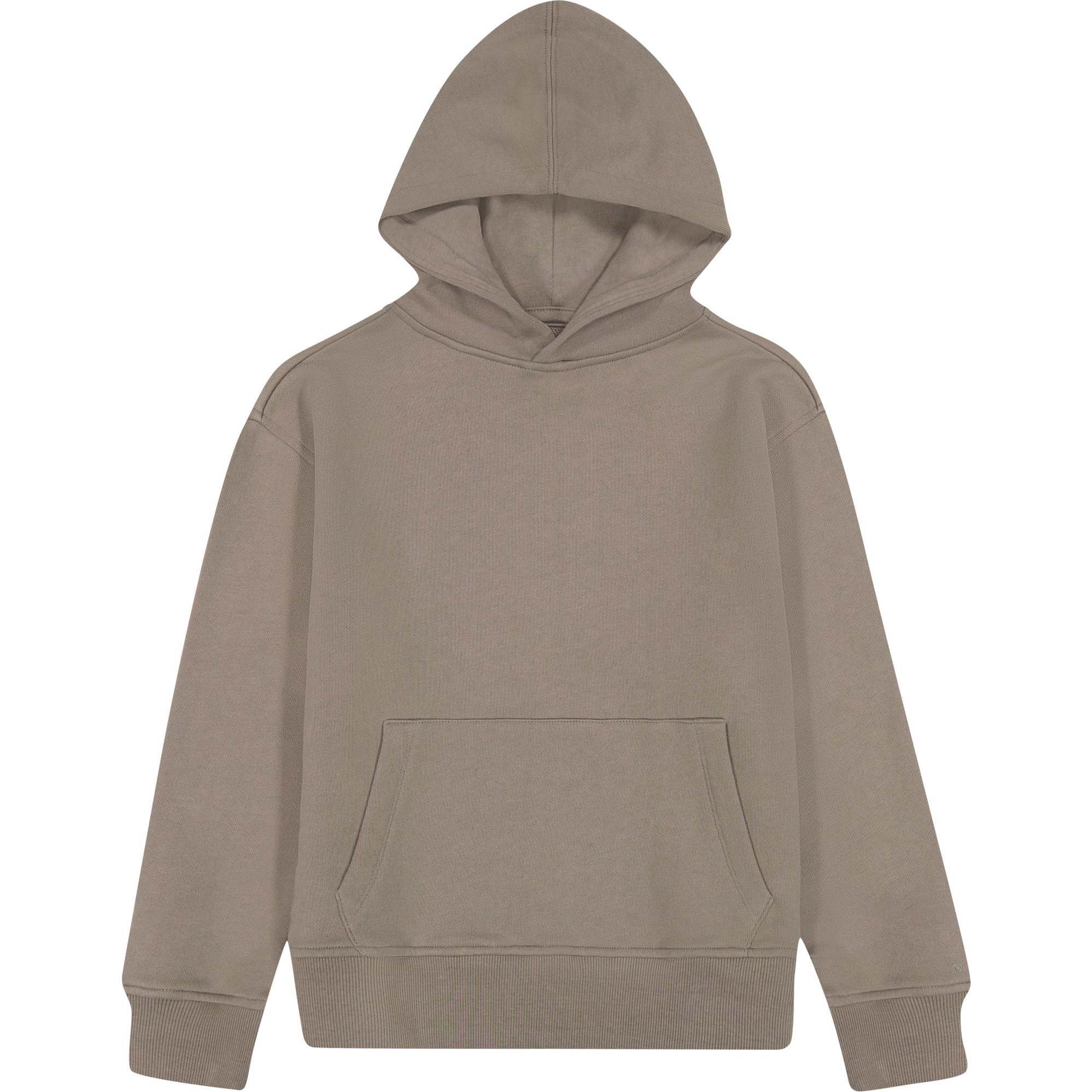 Wren Hoodie, Stone Grey - Sweatshirts - 1
