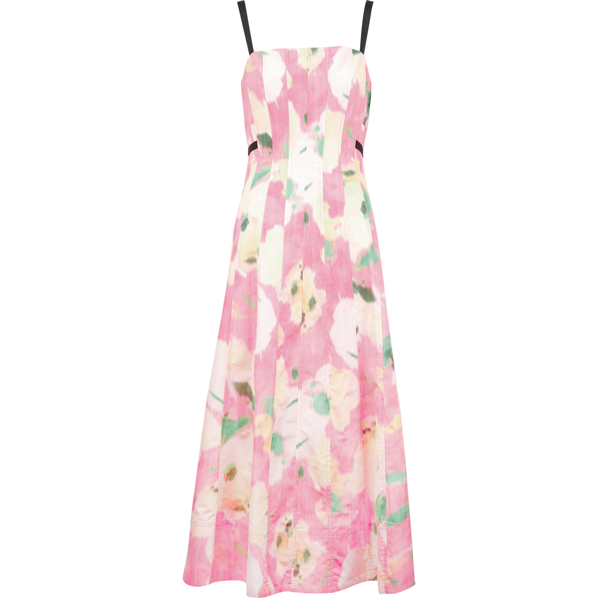 Tavia Dress, Punchy Pink Multi - Dresses - 1