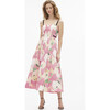 Tavia Dress, Punchy Pink Multi - Dresses - 2