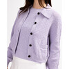 Veronica Cardigan, Lilac - Cardigans - 5