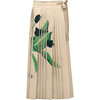 Shayla Skirt, Light Khaki Multi - Skirts - 1 - thumbnail
