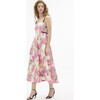 Tavia Dress, Punchy Pink Multi - Dresses - 4