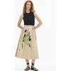 Shayla Skirt, Light Khaki Multi - Skirts - 2