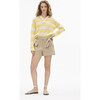 Quinn Sweater, Lemon/Ivory Multi - Sweaters - 2