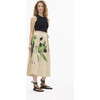 Shayla Skirt, Light Khaki Multi - Skirts - 3