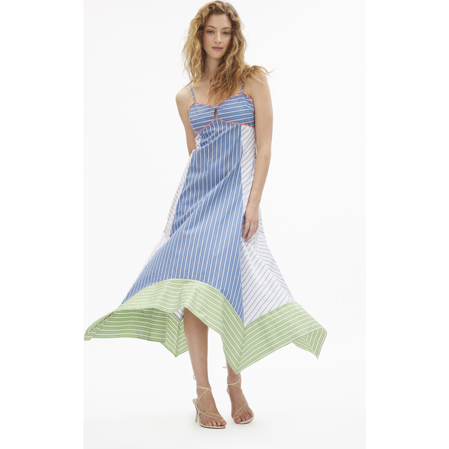 Samantha Dress, White Multi Mix - Dresses - 5