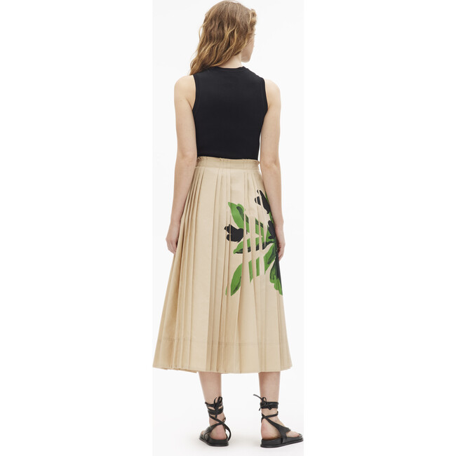 Shayla Skirt, Light Khaki Multi - Skirts - 4