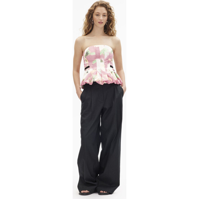 Farah Top, Punchy Pink Multi - Blouses - 2