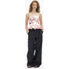 Farah Top, Punchy Pink Multi - Blouses - 2
