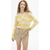 Quinn Sweater, Lemon/Ivory Multi - Sweaters - 5