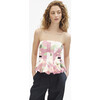 Farah Top, Punchy Pink Multi - Blouses - 5