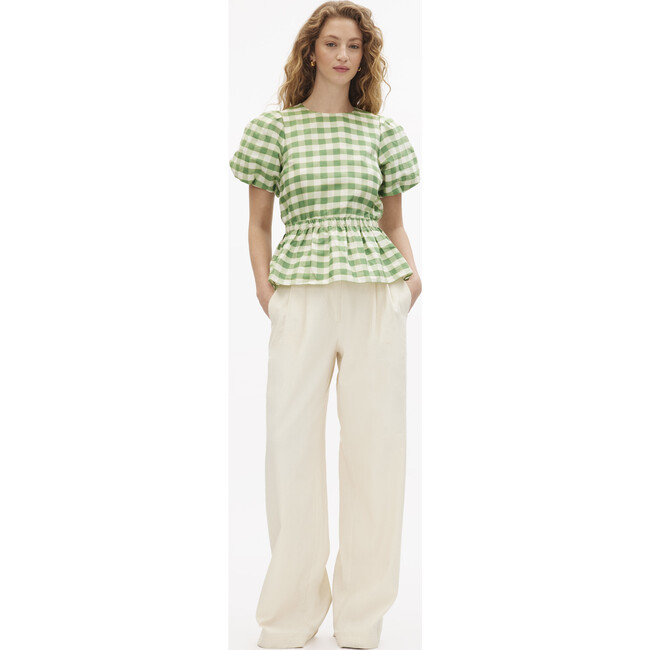 Chelsey Top, Meadow Green Multi - Blouses - 2