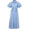 Elza Dress, French Blue/White Multi - Dresses - 1 - thumbnail