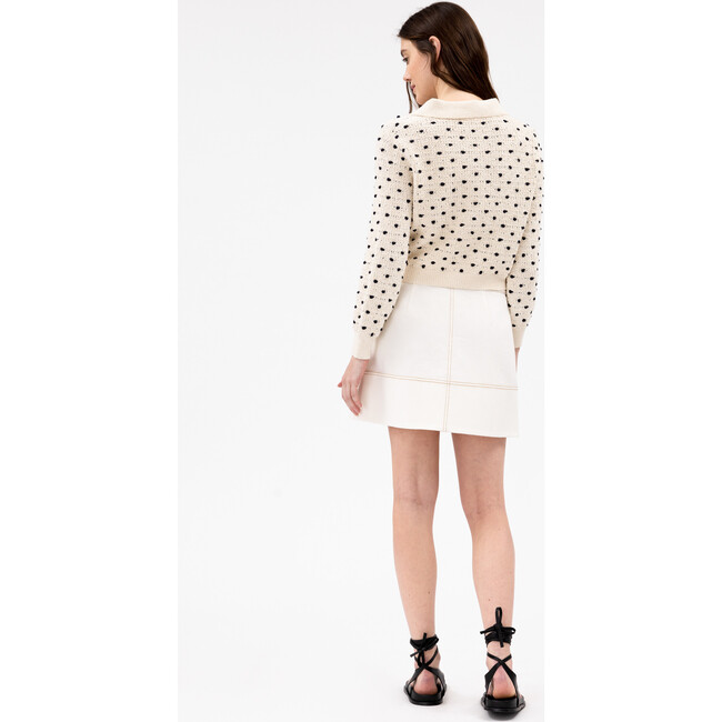 Courtney Skirt, Chalk - Skirts - 4