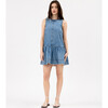 Cynthia Dress, Light Indigo Blue - Dresses - 2