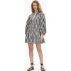Britney Dress, Black/Ivory Multi - Dresses - 2
