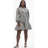 Britney Dress, Black/Ivory Multi - Dresses - 3