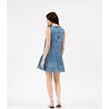 Cynthia Dress, Light Indigo Blue - Dresses - 4