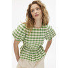 Chelsey Top, Meadow Green Multi - Blouses - 5