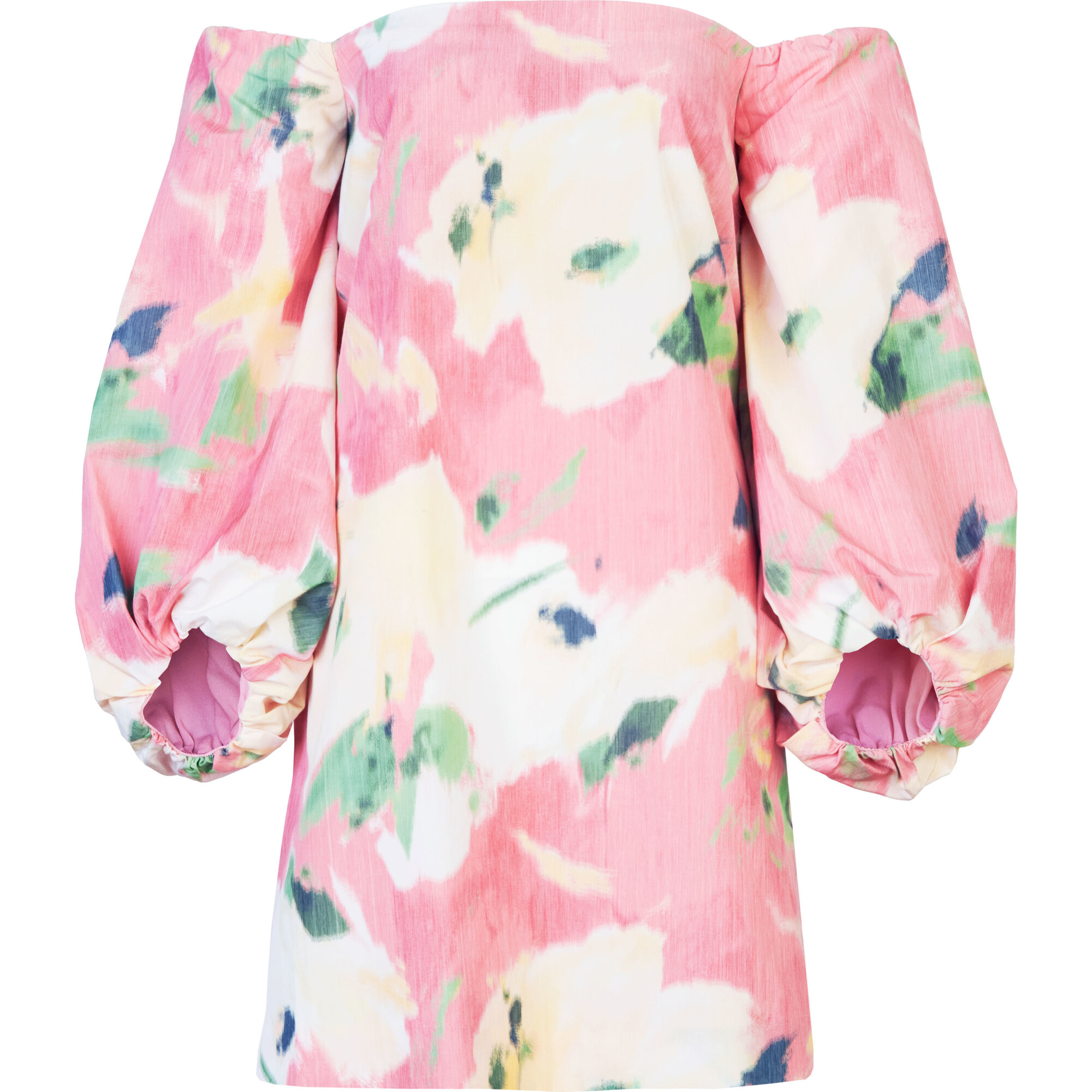 Ashley Dress, Punchy Pink Multi - Dresses - 1