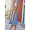 Cynthia Dress, Light Indigo Blue - Dresses - 7