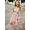 Tavia Dress, Punchy Pink Multi - Dresses - 9