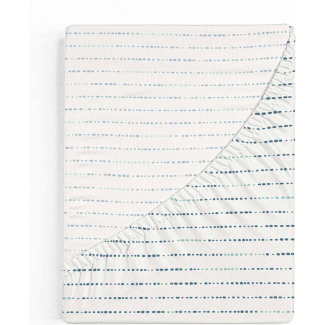 Organic Crib Sheet, Pebble - Crib Sheets - 2