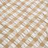 Organic Flutter Summer Dress, Brown Chequered - Dresses - 3