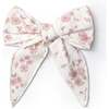 Organic Hair Bow Clip, Petit Floral - Hair Accessories - 1 - thumbnail