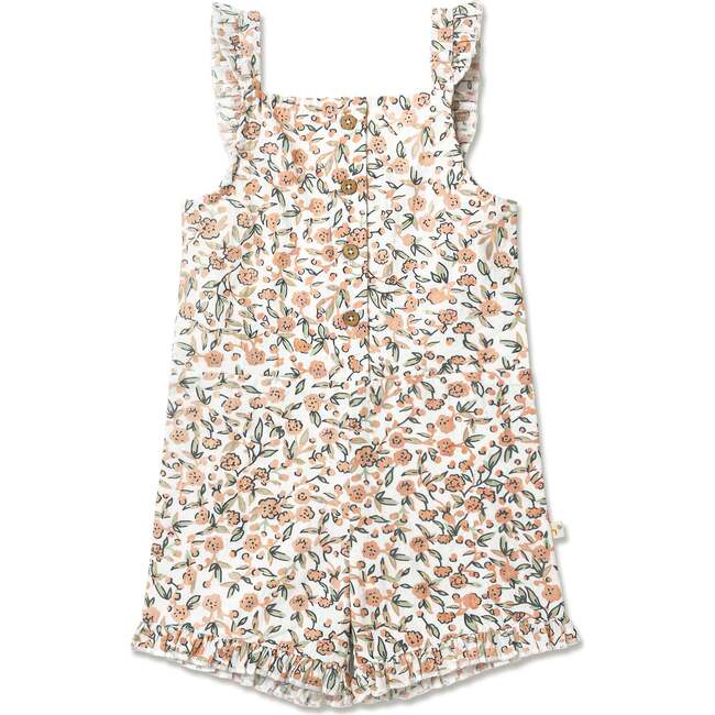 Organic Flutter Jumpsuit, Magnolia