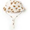 Organic Bucket Sun Hat, Croissant - Sun Hats - 1 - thumbnail