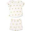 Organic Tee & Shorts Set, Summer Sun - Mixed Apparel Set - 1 - thumbnail