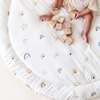 Organic Cotton Quilted Play Mat, Rainbow - Playmats - 3