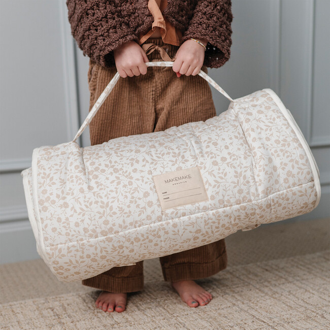Organic Cozy Comfort Nap Mat, Gardenia - Nap Mats - 4