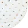 Organic Cotton Quilted Play Mat, Rainbow - Playmats - 5