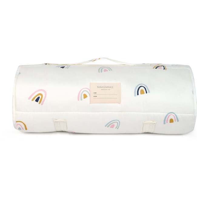 Organic Cozy Comfort Nap Mat, Rainbow - Nap Mats - 5