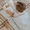 Organic Cozy Comfort Nap Mat, Navy Stripes - Nap Mats - 3